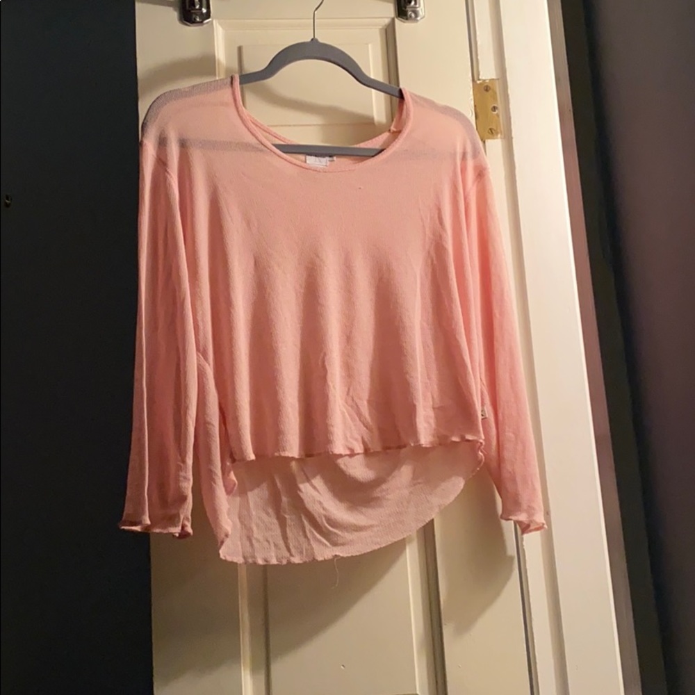 Calvin Klein pink flow shirt